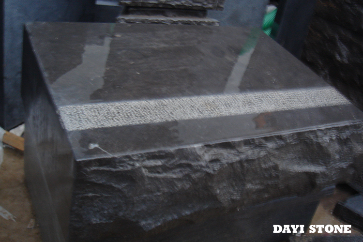 Outside Stairs Bule Limstone L828 Honed 100x35x15cm - Dayi Stone